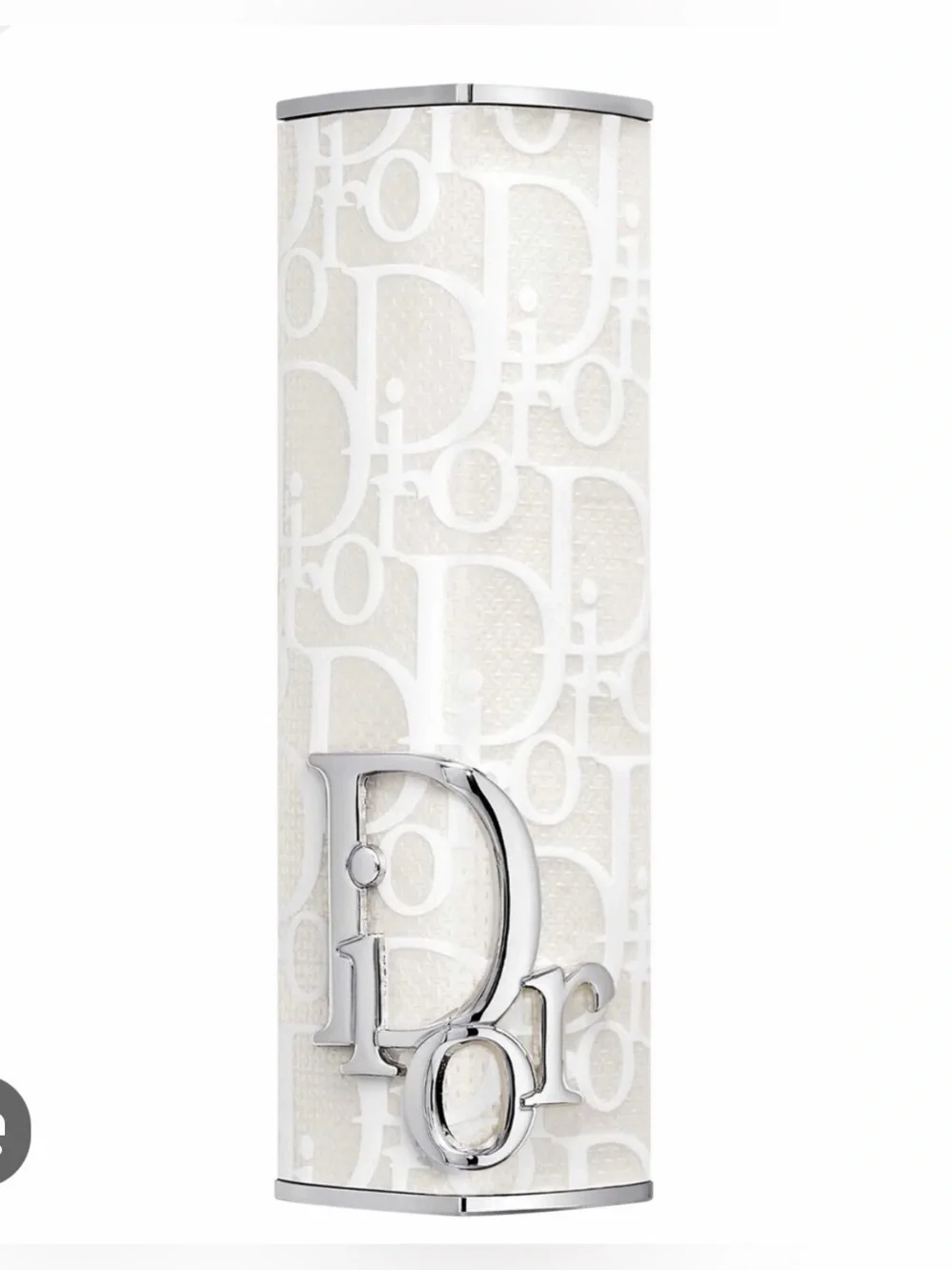 Dior Addict Fashion Lipstick Case White Canvas Brand New